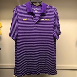 Men’s Nike Dri Fit LSU Tigers Polo Shirt
